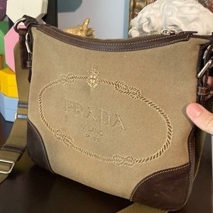Prada S/S 2006 canvas crossbody bag